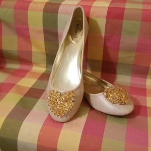 Bamboo Embellished Ballerina Flats 10M